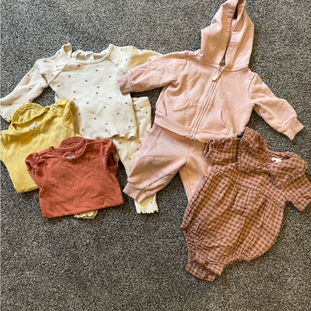 6 month baby girl fall clothes